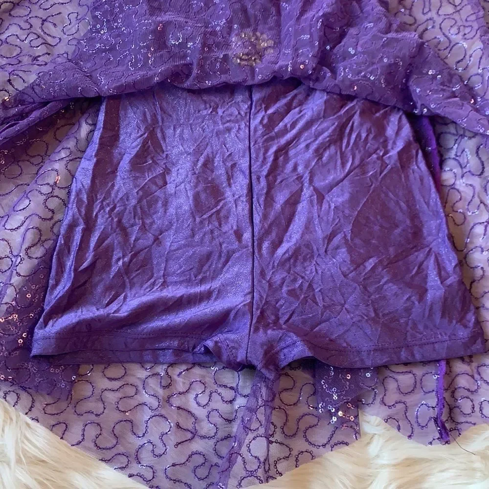 Source Unknown purple sequin